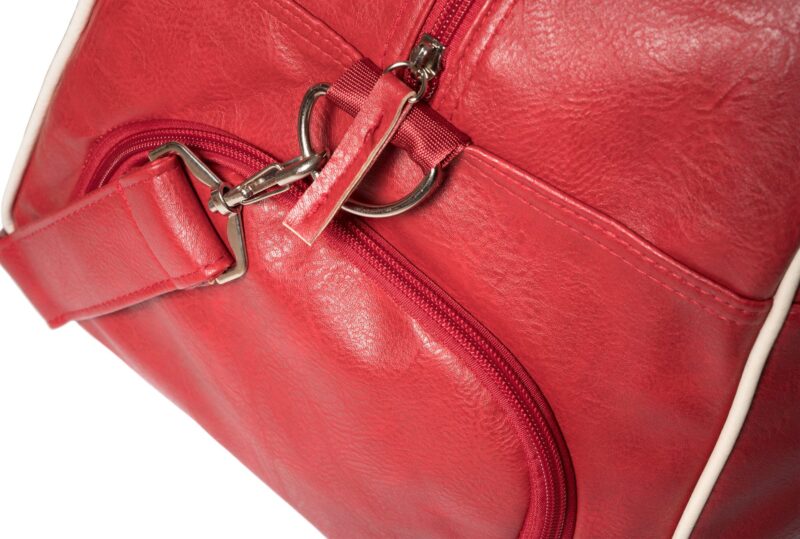 Sacca Retrò Rosso Cardinale-Avorio - immagine 3